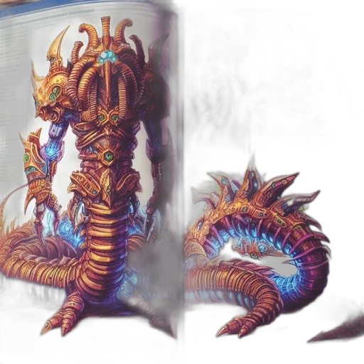 dragon, creature, weapon, concept art transparent PNG cut-out