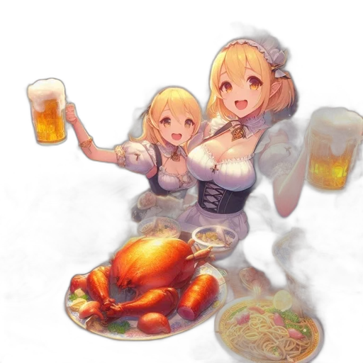 food, dragon, robot, bottle transparent PNG cut-out