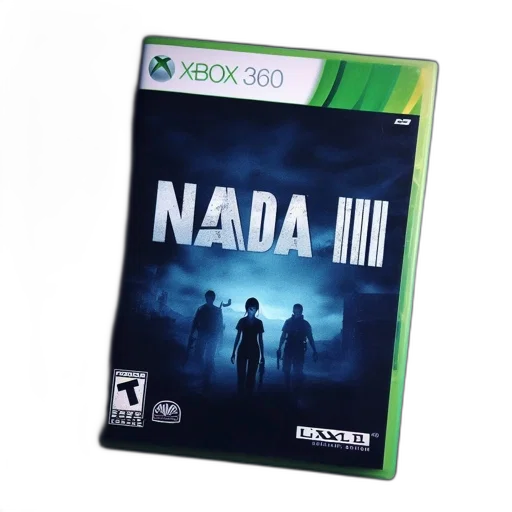 3d render, concept art, xbox, 360 transparent PNG cut-out