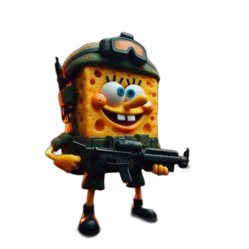 weapon, robot, animal, creature transparent PNG cut-out