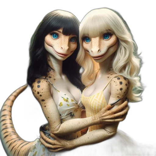dragon, creature, dress, animal transparent PNG cut-out