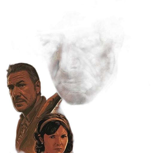 mask, face, staff, weapon transparent PNG cut-out