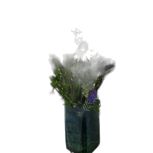 bottle, flower, crown, staff transparent PNG cut-out