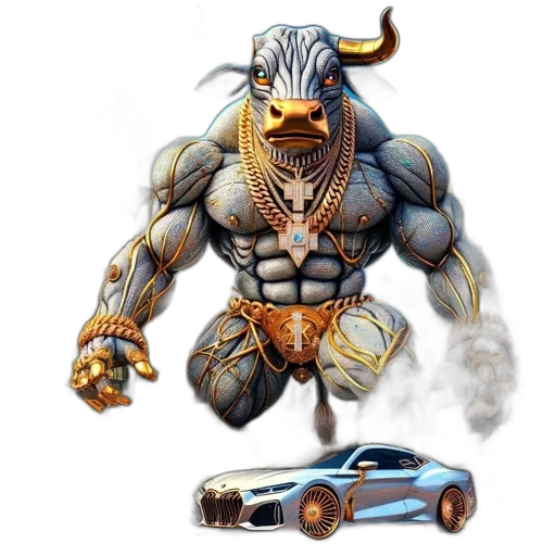 car, animal, concept art, comic book art transparent PNG cut-out