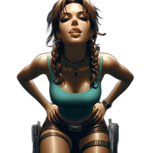 robot, concept art, comic book art, cyberpunk transparent PNG cut-out