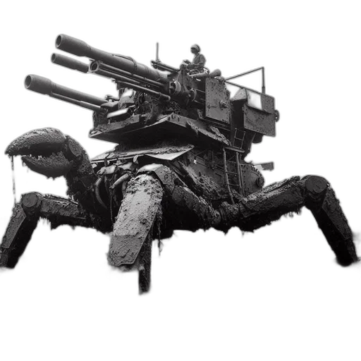 weapon, robot, animal, creature transparent PNG cut-out