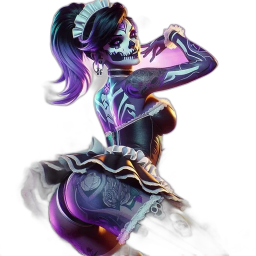 dress, fantasy art, concept art, pixel art transparent PNG cut-out