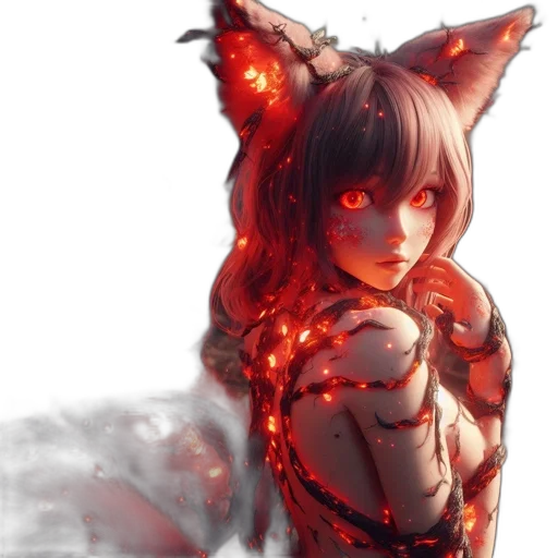 staff, mask, creature, dress transparent PNG cut-out