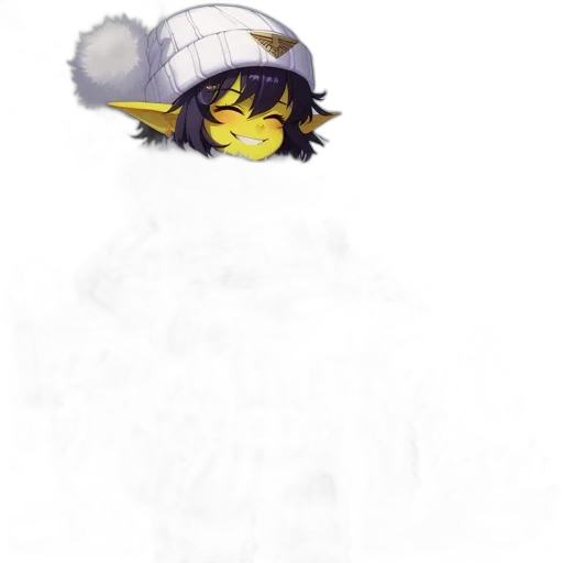 hat, staff, face, mask transparent PNG cut-out