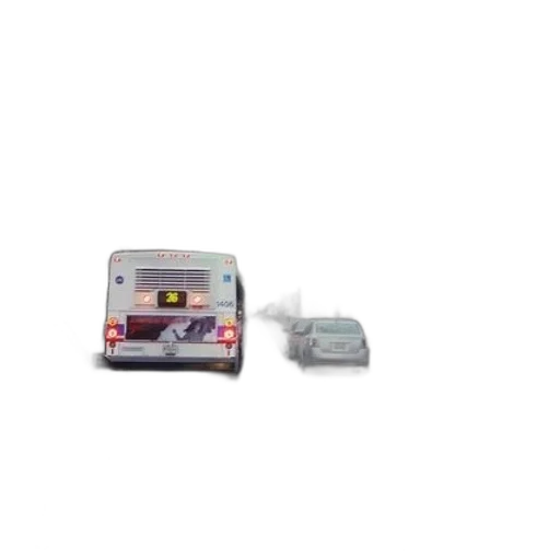car, pixel art, 3d render, busy transparent PNG cut-out