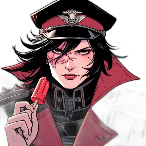 staff, weapon, jacket, comic book art transparent PNG cut-out