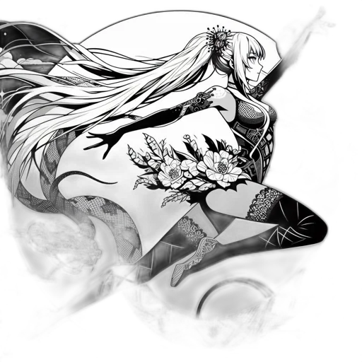 sword, dragon, weapon, fantasy art transparent PNG cut-out