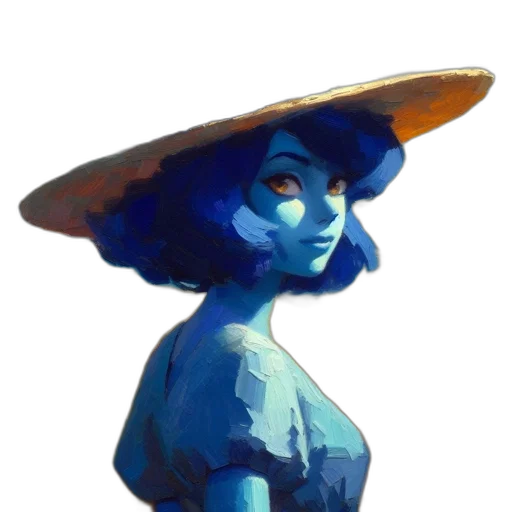 hat, staff, crown, dress transparent PNG cut-out