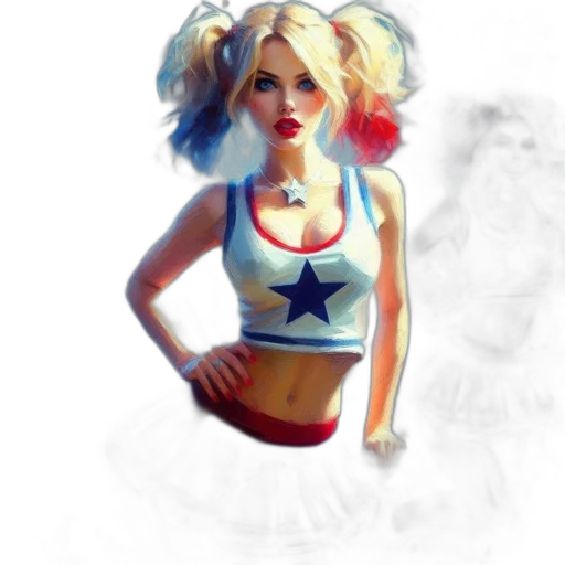 comic book art, concept art, fantasy art, photorealistic transparent PNG cut-out