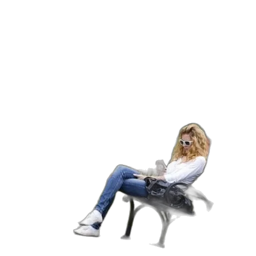 furniture, shoes, hair, creature transparent PNG cut-out