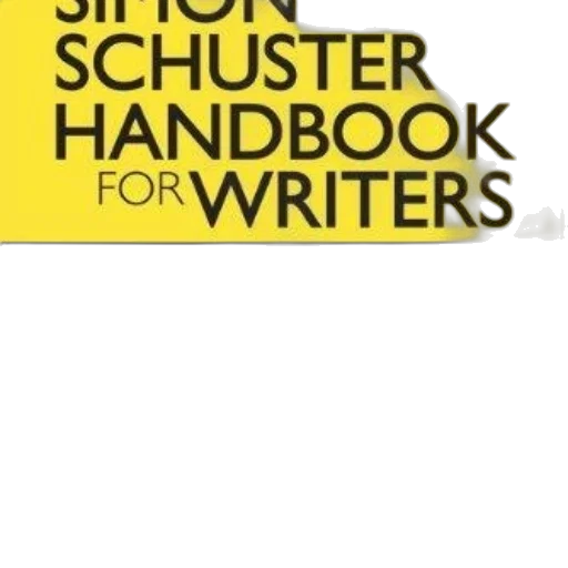 simon, schuster, handbook, writers transparent PNG cut-out