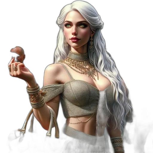 jewelry, staff, dragon, fantasy art transparent PNG cut-out