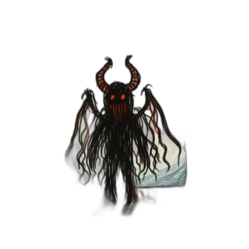 creature, hair, mask, dragon transparent PNG cut-out