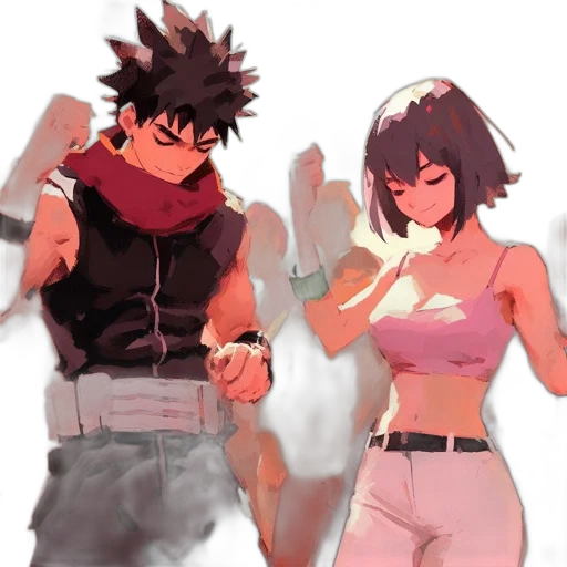 weapon, jacket, staff, concept art transparent PNG cut-out