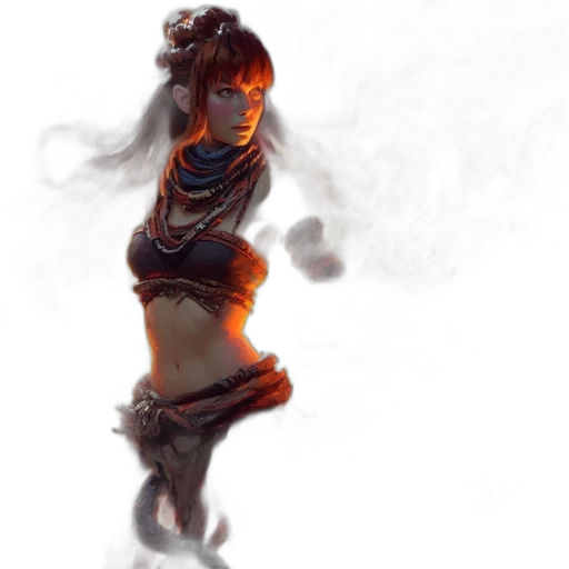 dragon, staff, fantasy art, concept art transparent PNG cut-out