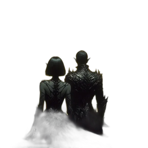 dress, crown, robot, mask transparent PNG cut-out