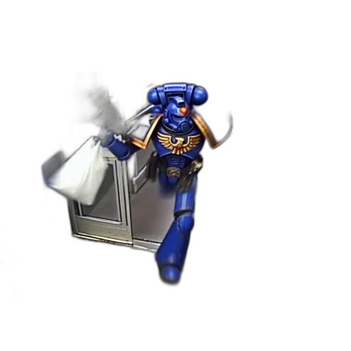 robot, weapon, staff, pixel art transparent PNG cut-out