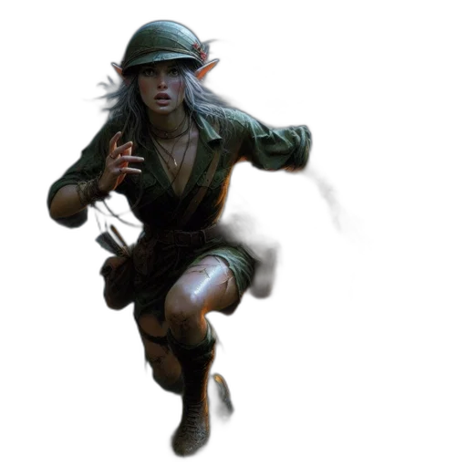 weapon, staff, hat, dragon transparent PNG cut-out