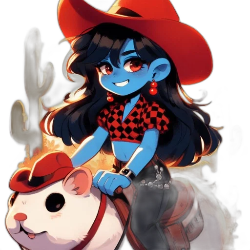 hat, concept art, watercolor, cartoon transparent PNG cut-out