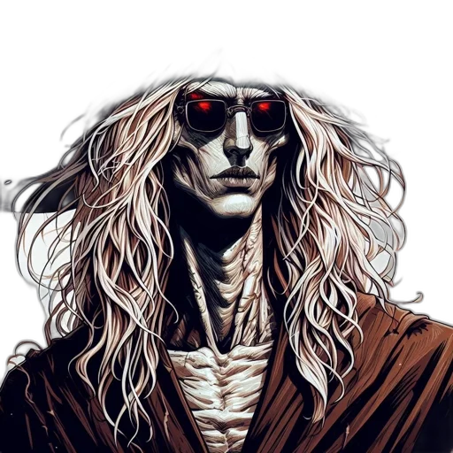 mask, jacket, face, comic book art transparent PNG cut-out