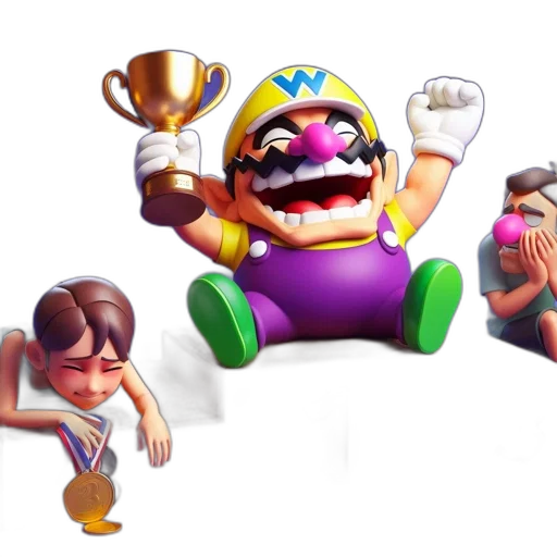 crown, mask, concept art, 3d render transparent PNG cut-out