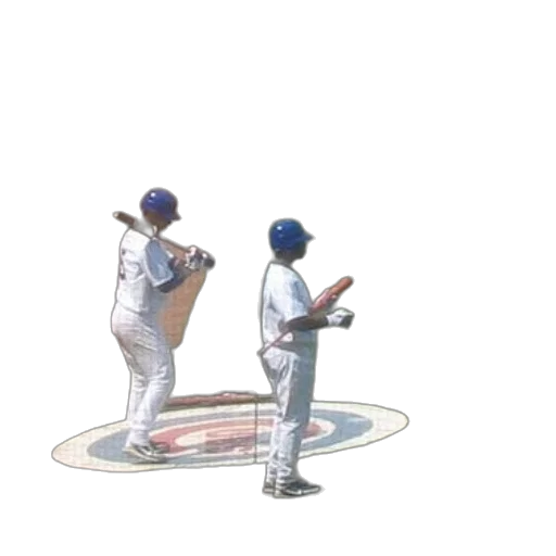 two, baseball, players, blue transparent PNG cut-out