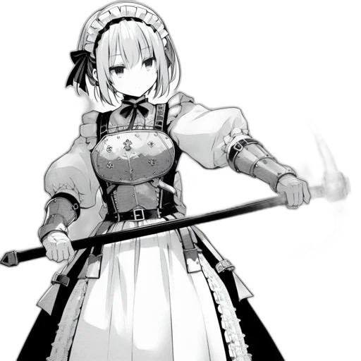 staff, weapon, sword, dress transparent PNG cut-out