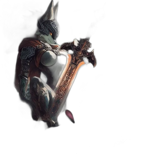 dragon, sword, weapon, staff transparent PNG cut-out