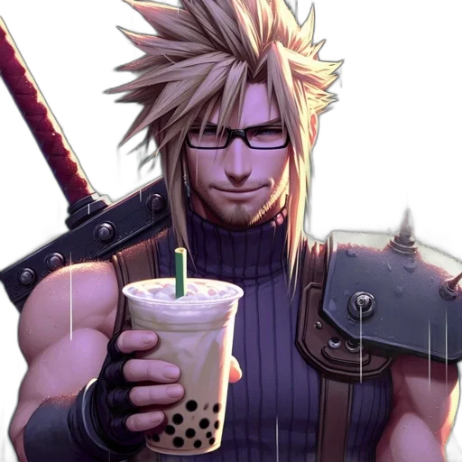 staff, food, vaporwave, anime transparent PNG cut-out