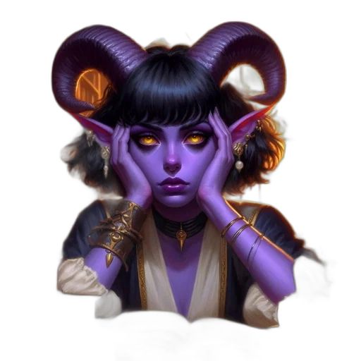 staff, mask, face, fantasy art transparent PNG cut-out