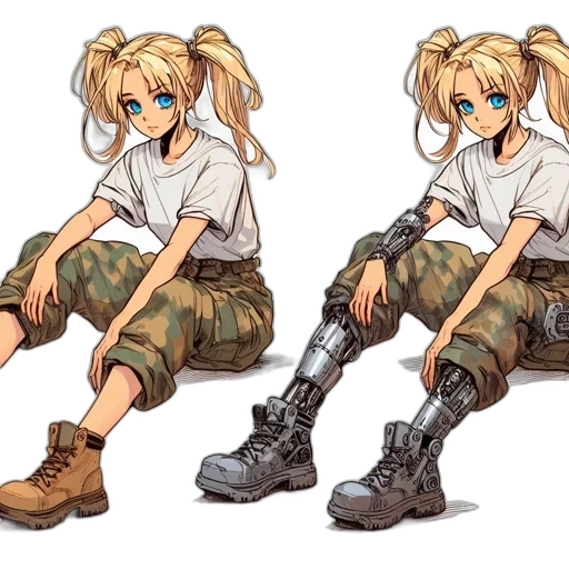 concept art, anime, pixel art, cartoon transparent PNG cut-out