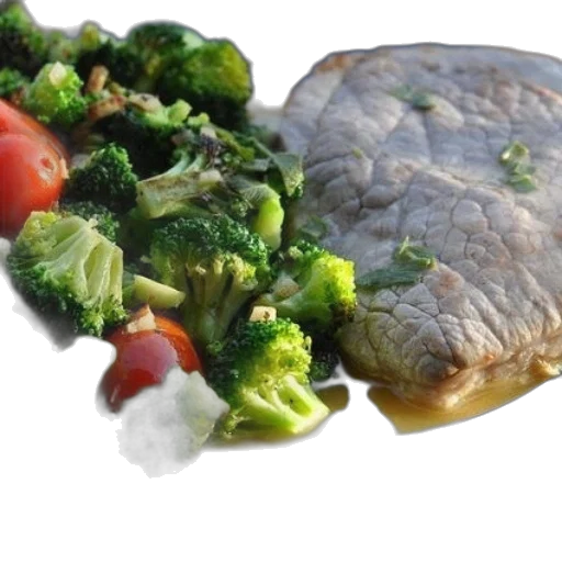 food, photorealistic, 3d render, plate transparent PNG cut-out