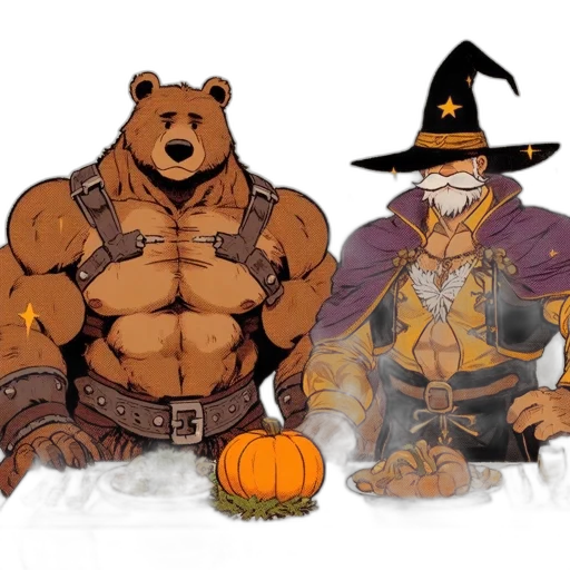 concept art, fantasy art, pixel art, comic book art transparent PNG cut-out