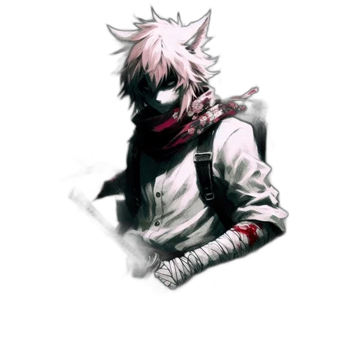 mask, face, staff, creature transparent PNG cut-out