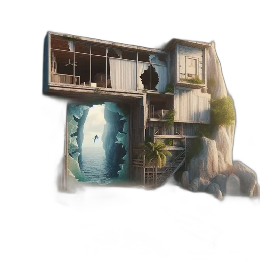 building, creature, robot, animal transparent PNG cut-out