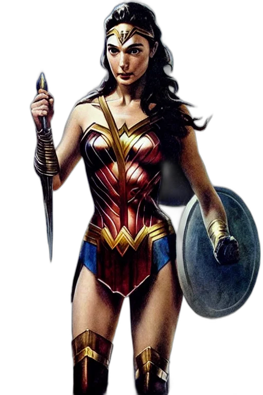 comic book art, concept art, fantasy art, cartoon transparent PNG cut-out