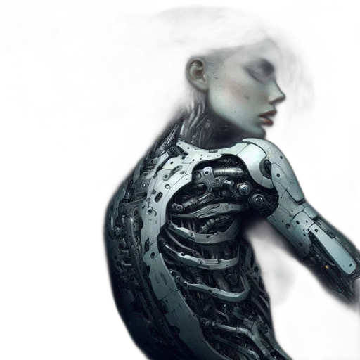 robot, dress, creature, mask transparent PNG cut-out