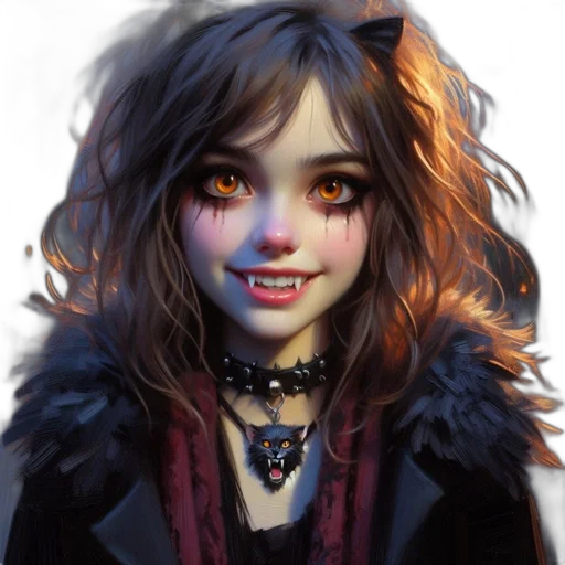 face, creature, fantasy art, concept art transparent PNG cut-out