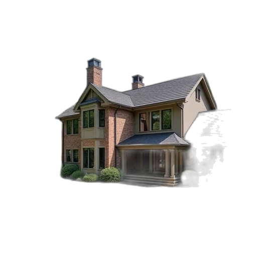 building, 3d render, photorealistic, concept art transparent PNG cut-out