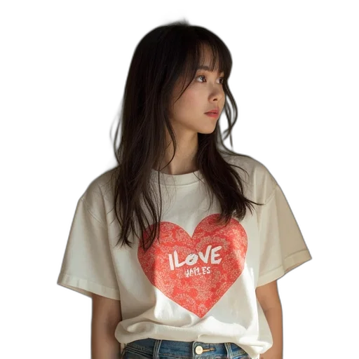 vaporwave, photorealistic, erika, love transparent PNG cut-out