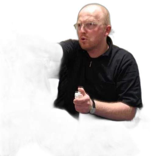 staff, jacket, face, weapon transparent PNG cut-out
