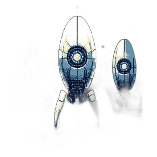 weapon, robot, sword, creature transparent PNG cut-out