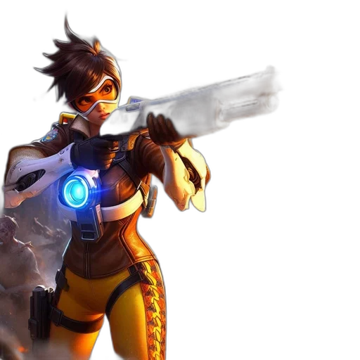 weapon, robot, concept art, 3d render transparent PNG cut-out