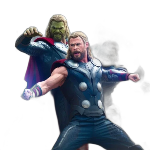 concept art, comic book art, 3d render, fantasy art transparent PNG cut-out
