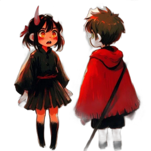dress, mask, concept art, pixel art transparent PNG cut-out